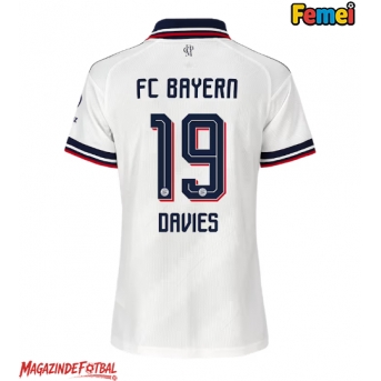 Bayern Munich Alphonso Davies #19 Tricou Fotbal Replică 2026-27 Femei Deplasare